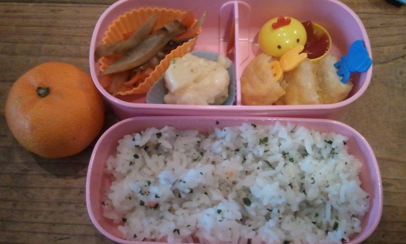 2012年1月18日末っ子ちゃんのお弁当