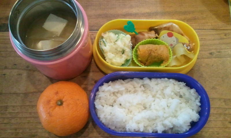 2012年2月6日保育園児のお弁当