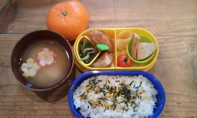 2012年2月7日保育園のお弁当