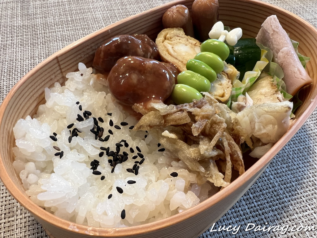 サワラの塩焼きの塩焼き弁当