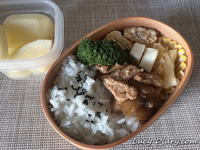 2023年1月11日は鶏の生姜焼き弁当