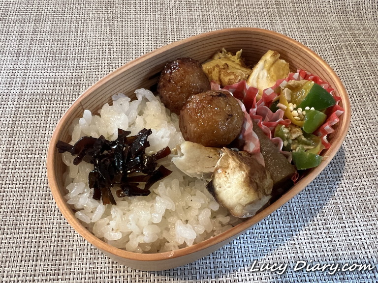 2023年1月13日はサバの塩焼き弁当