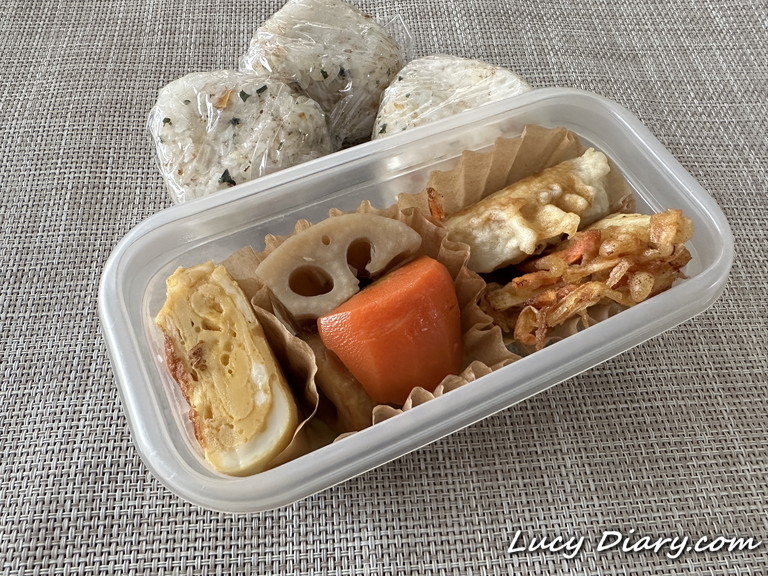 今日はシンプル？お弁当