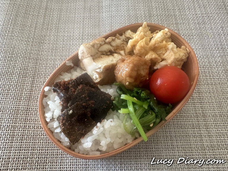 2024年11月21日は焼厚揚げ豆腐