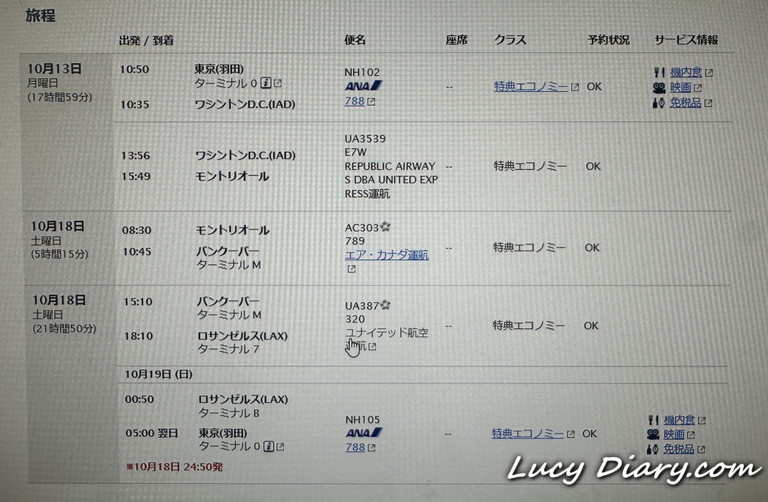 特典航空券プラン7