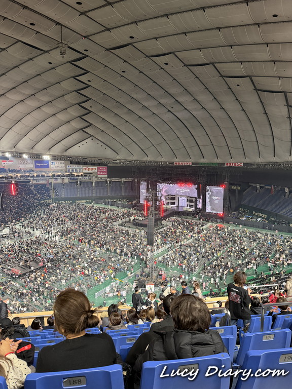 座席からの眺め